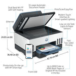 HP Smart Tank 7605 Wireless All-in-One Color Printer, Two-sided printing; Copier, Scanner