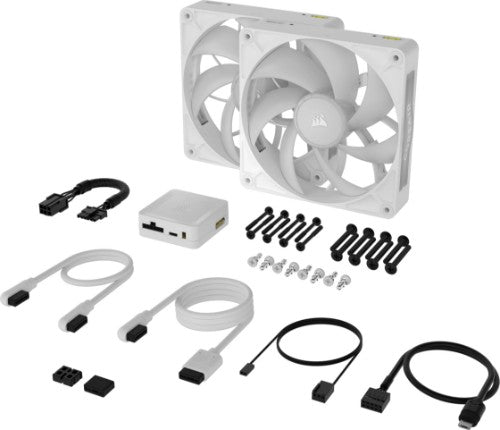 Corsair iCUE LINK RX140 MAX RGB Computer case Fan 14 cm White 2 pc(s)