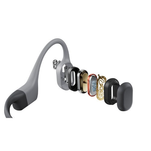 SHOKZ OpenSwim Pro Headset Wireless Neck-band Sports Bluetooth Grey