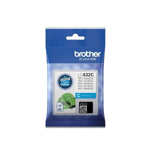 Brother LC432C ink cartridge 1 pc(s) Original Cyan