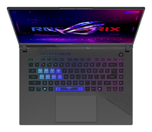 ASUS ROG Strix G16 G614PR-RV075W AMD Ryzen™ 9 8940HX Laptop 40.6 cm (16") WUXGA 32 GB DDR5-SDRAM 1 TB SSD NVIDIA GeForce RTX 5070 Ti Wi-Fi 6E (802.11ax) Windows 11 Home Black, Grey