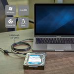 StarTech.com USB 3.1 (10Gbps) Adapter Cable for 2.5”/3.5” SATA Drives - USB-C