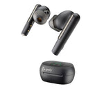 HP Poly Voyager Free 60+M UC Carbon Black Earbuds +BT700 USB-C Adapter +Touchscreen Charge Case