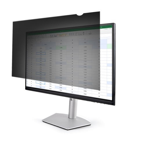 StarTech.com Monitor Privacy Screen for 23" Display - Computer Screen Security Filter - Blue Light Reducing Screen Protector Film - 16:9 Widescreen - Matte/Glossy - +/-30 Degree - TAA