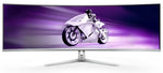 Philips Evnia 8000 49M2C8900/75 computer monitor 124.2 cm (48.9") 5120 x 1440 pixels Dual QHD QD-OLED White