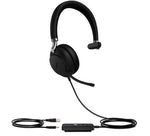 Yealink UH38 Headset Wired & Wireless Handheld Calls/Music USB Type-A Bluetooth Black