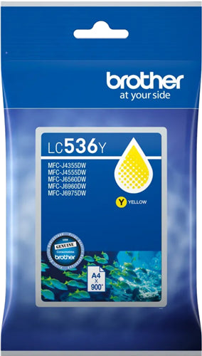 Brother LC536Y ink cartridge 1 pc(s) Original Standard Yield Yellow