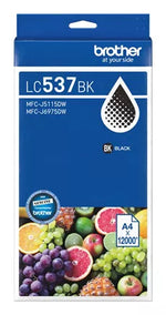 Brother LC537BK ink cartridge 1 pc(s) Original Ultra High Yield Black
