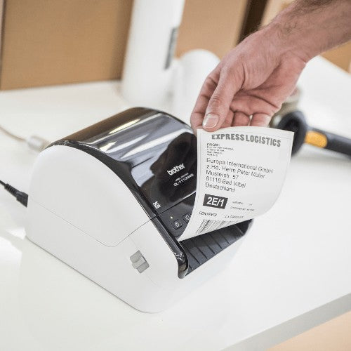 Brother QL-1100 label printer Direct thermal 300 x 300 DPI 69 mm/sec Wired DK