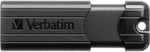 Verbatim Pinstripe USB3.2 Gen1 USB flash drive 64 GB USB Type-A 3.2 Gen 1 (3.1 Gen 1) Black