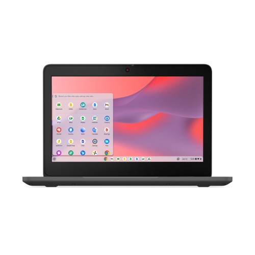 Lenovo 100e Chromebook Gen 4 MediaTek Kompanio 520 29.5 cm (11.6") HD 4 GB LPDDR4x-SDRAM 32 GB eMMC Wi-Fi 6 (802.11ax) ChromeOS English Grey