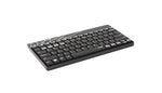 Rapoo 8000M keyboard Mouse included Universal RF Wireless + Bluetooth QWERTY English Black