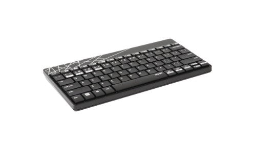 Rapoo 8000M keyboard Mouse included Universal RF Wireless + Bluetooth QWERTY English Black