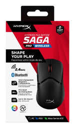 HyperX Pulsefire Saga Pro Wireless Gaming Mouse (Black)