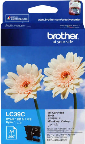 Brother LC39C ink cartridge 1 pc(s) Original Standard Yield Photo cyan