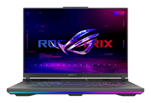 ASUS ROG Strix G16 G614PR-RV107W AMD Ryzen™ 9 8940HX Laptop 40.6 cm (16") Full HD+ 16 GB DDR5-SDRAM 512 GB SSD NVIDIA GeForce RTX 5070 Ti Wi-Fi 6E (802.11ax) Windows 11 Home Grey
