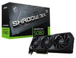 MSI GEFORCE RTX 5080 16G SHADOW 3X OC graphics card NVIDIA 16 GB GDDR7