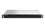 QNAP TS-464U-RP NAS Rack (1U) Intel® Celeron® N5095 8 GB DDR4 0 TB QNAP Turbo System Aluminium, Black