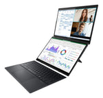 ASUS Zenbook Duo UX8406CA-QL978W Intel Core Ultra 9 285H Hybrid (2-in-1) 35.6 cm (14") Touchscreen WUXGA 32 GB LPDDR5x-SDRAM 1 TB SSD Wi-Fi 7 (802.11be) Windows 11 Home Grey