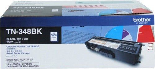 Brother TN-348BK toner cartridge 1 pc(s) Original Black