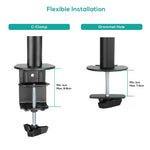 MBeat activiva ErgoLife 81.3 cm (32") Clamp Black