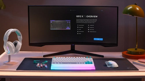 Logitech G G512 X 75 PALM REST wrist rest White
