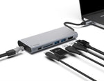 Belkin F4U092BTSGY laptop dock/port replicator USB 3.2 Gen 1 (3.1 Gen 1) Type-C Grey