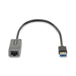StarTech.com USB 3.0 to Gigabit Ethernet Network Adapter - 10/100/1000 Mbps, USB to RJ45, USB 3.0 to LAN Adapter, USB 3.0 Ethernet Adapter (GbE), 11in Attached Cable, Driverless Install
