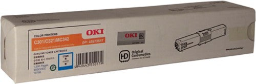 OKI 44973547 toner cartridge 1 pc(s) Original Cyan