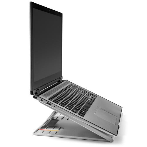 Kensington SmartFit® Easy Riser™ Go Adjustable Ergonomic Laptop Riser and Cooling Stand for up to 17" Laptops