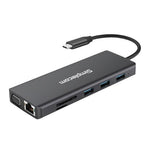 Simplecom CHN612 laptop dock/port replicator USB 3.2 Gen 1 (3.1 Gen 1) Type-C Black