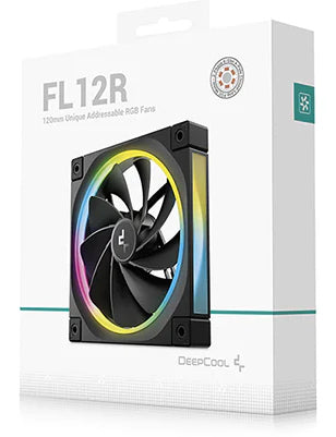 DeepCool FL12R Computer case Fan 12 cm Black 1 pc(s)