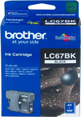 Brother LC67BK ink cartridge Original Black