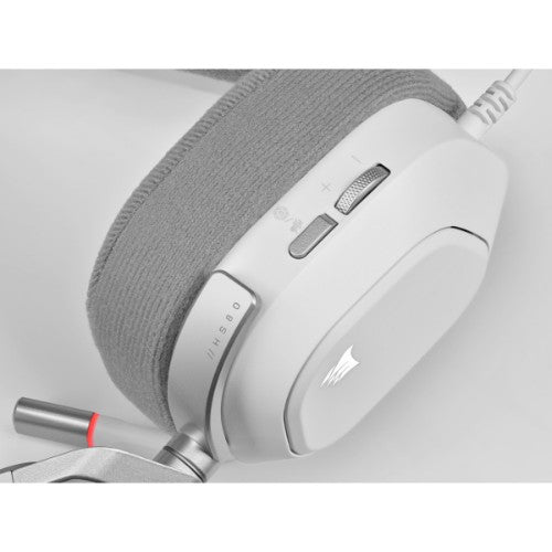 Corsair HS80 Headset Wired Head-band Gaming White