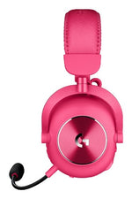 Logitech G 981-001276 headphones/headset Wireless Head-band Gaming Bluetooth Magenta