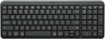 Logitech K250 Compact Bluetooth keyboard Universal RF Wireless + Bluetooth QWERTY US English Graphite