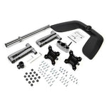 StarTech.com Dual Monitor Stand - Ergonomic Desktop Monitor Stand for up to 32" VESA Displays - Free-Standing Articulating Universal Computer Monitor Mount - Adjustable Height - Silver