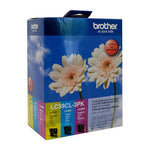 Brother LC39CL3PK ink cartridge 3 pc(s) Original Cyan, Magenta, Yellow