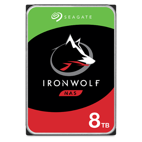 Seagate IronWolf ST8000VN004 internal hard drive 8 TB 7200 RPM 256 MB 3.5" Serial ATA III