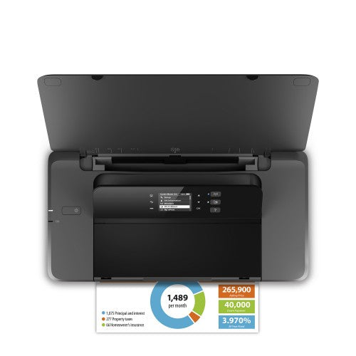 HP Officejet 200 Mobile Wireless Color Printer