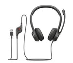 Logitech 981-000485 headphones/headset Wired Head-band Office/Call center Black