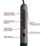 Verbatim TruSound ANC Neckband Earbuds Black