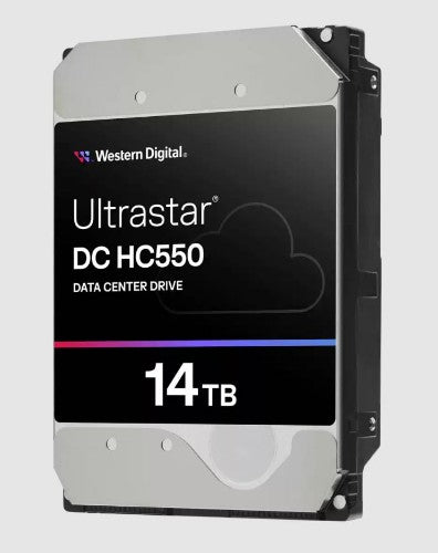 Western Digital Ultrastar DC HC550 internal hard drive 14 TB 7200 RPM 512 MB 3.5" Serial ATA III