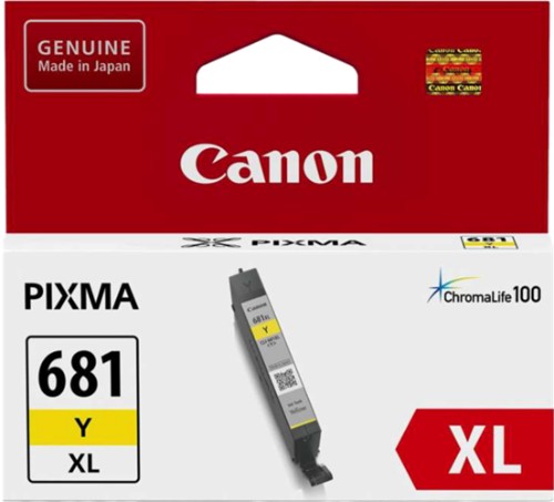 Canon 681 XL Y ink cartridge 1 pc(s) Original High (XL) Yield Yellow