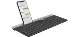 Logitech 920-009210 keyboard Universal RF Wireless + Bluetooth English Graphite