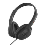 Verbatim PureSound Headphones with Volume Control Wired Head-band Music/Everyday Black