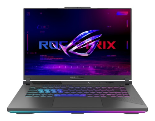 ASUS ROG Strix G16 G614PR-RV075W AMD Ryzen™ 9 8940HX Laptop 40.6 cm (16") WUXGA 32 GB DDR5-SDRAM 1 TB SSD NVIDIA GeForce RTX 5070 Ti Wi-Fi 6E (802.11ax) Windows 11 Home Black, Grey