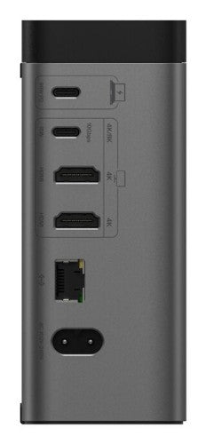 Belkin INC020AUSGY laptop dock/port replicator Wired USB 3.2 Gen 2 (3.1 Gen 2) Type-C Black, Grey