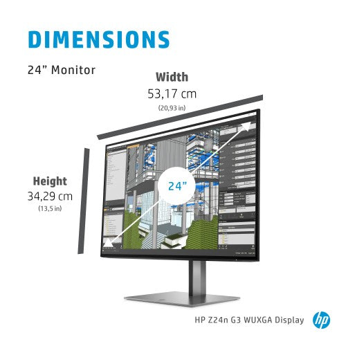 HP Z24n G3 WUXGA Display
