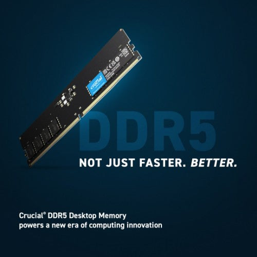 Crucial CT8G56C46U5 memory module 8 GB 1 x 8 GB DDR5 288-pin DIMM ECC